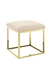 Chic Mini Metal Ayaklı Puf 40x40 cm