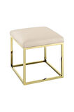 Chic Mini Metal Ayaklı Puf 40x40 cm
