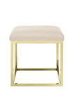 Chic Mini Metal Ayaklı Puf 40x40 cm