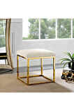 Chic Mini Metal Ayaklı Puf 40x40 cm