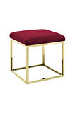 Chic Mini Metal Ayaklı Puf 40x40 cm