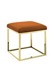 Chic Mini Metal Ayaklı Puf 40x40 cm