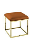 Chic Mini Metal Ayaklı Puf 40x40 cm