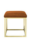 Chic Mini Metal Ayaklı Puf 40x40 cm