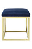 Chic Mini Metal Ayaklı Puf 40x40 cm