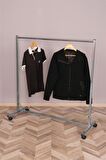 Sabit Askılık 120 Cm Krom Stand