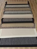 Çam Halı Sisal 9709 Bej / Gri Bordürlü Jüt Sisal Kilim