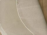 Çam Halı Sisal 9427 Krem / Bej Bordürlü Daire Jüt Sisal Kilim