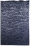 Çam Halı Emboss JR 10 Blue Modern Desen Yeni Zellanda Yünü ve Viskon El Dokuması Halı