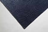 Çam Halı Emboss JR 10 Blue Modern Desen Yeni Zellanda Yünü ve Viskon El Dokuması Halı