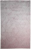 Çam Halı Emboss JR10 Pink Modern Desen Yeni Zellanda Yünü ve Viskon El Dokuması Halı