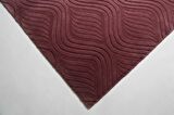 Çam Halı Emboss JR10 Rose Modern Desen Yeni Zellanda Yünü ve Viskon El Dokuması Halı