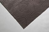 Çam Halı Emboss JR 10 Gri Modern Desen Yeni Zellanda Yünü ve Viskon El Dokuması Halı