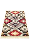Eko Halı Arya Ar 33 Red Yıkanabilir Çift Taraflı Modern Desenli Dokuma Kilim