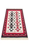 Eko Halı Arya Ar 32 Red Yıkanabilir Çift Taraflı Modern Desenli Dokuma Kilim
