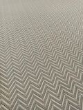 Çam Halı Mono MN 6043 Beyaz İskandinav Desenli Örgü Dokuma Kilim