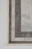Çam Halı Lavin 4801 Gri Enti Halı Modern Desenli Makine Halısı
