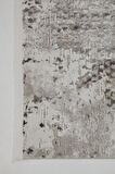 Çam Halı Eliza 4322 Gri Enti Halı Modern Desenli Makine Halısı