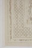 Çam Halı Lizbon 4503 Vizon Enti Halı Modern Eskitme Desenli Makine Halısı