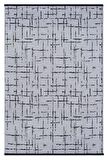 Çam Halı Bodrum BDR 120 Gri Özel Latex Kaymaz Tabanlı Kilim