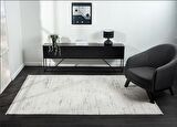 Çam Halı Crown FL004M Krem Lacivert Modern Desen Salon Halısı