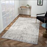 Çam Halı Scarlet SC008G Gri Modern Desen Salon Halısı