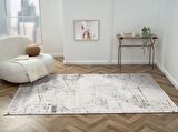 Çam Halı Otto OT007G Gri Modern Desen Salon Halısı