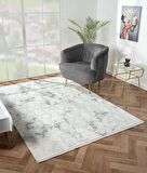 Çam Halı Nordic NX007A Gri Modern Desen Salon Halısı