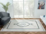 Çam Halı Nordic NX002A Lacivert Klasik Desen Salon Halısı