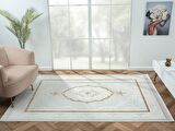 Çam Halı Nordic NX001A Gold Klasik Desen Salon Halısı