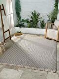 Çam Halı Solo EF003A Bej İskandinav Tarzı Modern Desen Halı
