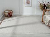 Çam Halı Solo EF005A Krem Bej İskandinav Tarzı Modern Desen Halı