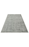 Eko Halı KALAHARI KLH PLAİN GREY  Özel Dokuma Tekniği ile Üretilen Modern Sade Desenli Makine Halısı