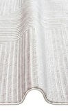 EKO Halı LYKIA LKY 02 SİLVER CREAM Sade ve Modern Akrilik Makine Halısı
