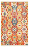 EKO Halı NOMAD NMD 06 RED Çift Taraflı Yıkanabilir Otantik Kilim