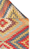 EKO Halı NOMAD NMD 07 TERRA Çift Taraflı Yıkanabilir Otantik Kilim