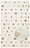 EKO Halı JOY 02 Green Beige  Hav Toz Vermeyen Etnik Desenli Halı