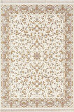 ÇAM Halı FLORA FR006A Beyaz Gold Koridor Halısı Mutfak Halısı Salon Halısı
