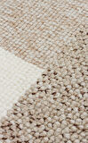 EKO Halı OSLO OSL 07 BEİGE Hav Toz Vermez Hasır Dokuma Modern Makine Halısı