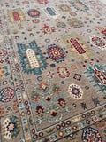 Çam Halı Sultani 807 Vizon Yün ve Bambu ile Özel Tezgahlarda Üretilen Otantik Desenli El Emeği Modern Uşak Halısı