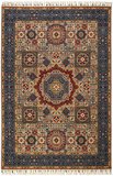 Çam Halı Sultani 821 Gri Yün ve Bambu ile Özel Tezgahlarda Üretilen Otantik Desenli El Emeği Modern Uşak Halısı