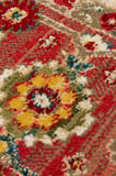 Eko Halı KYBELE KYB 04 CREAM RED XW Etnik Desenli Otantik Salon Halısı Oturma Odası Halısı Mutfak Halısı Modern Makine Halısı