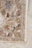 SOFIA SOF 02 CREAM GOLD Geleneksel El Dokuması Uşak Halı Desenlerine Sahip Vintage Eskitme Tarzı Salon Halısı Oturma Odası Halısı