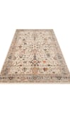 Eko Halı PİETRA PTA 01 CREAM GREY Sıcak Renk Tonlarını Etnik Desenlerle Buluşturan Yumuşak Tuşeli Salon Halısı Oturma Odası Halısı Mutfak Halısı Modern Makine Halısı
