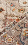 Eko Halı PİETRA PTA 01 CREAM GREY Sıcak Renk Tonlarını Etnik Desenlerle Buluşturan Yumuşak Tuşeli Salon Halısı Oturma Odası Halısı Mutfak Halısı Modern Makine Halısı