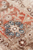 Eko Halı PİETRA PTA 22 CREAM BROWN Sıcak Renk Tonlarını Etnik Desenlerle Buluşturan Yumuşak Tuşeli Salon Halısı Oturma Odası Halısı Mutfak Halısı Modern Makine Halısı