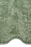 SHİRAZ SHR 02 GREEN Vintage Eskitme Tarzı Yumuşak Dokulu Salon Halısı Oturma Odası Halısı