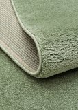 Eko Halı ZEN 01 GREEN Hav Toz Vermez Yumuşak Dokulu Salon Halısı Oturma Odası Halısı Yatak Odası Halısı Çocuk Odası Halısı Koridor Halısı Mutfak Halısı Modern Makine Halısı