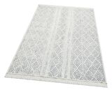 Eko Halı Arya Ar 01 Grey Yıkanabilir Çift Taraflı Modern Desenli Dokuma Kilim