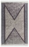 Eko Halı Arya Ar 02 Grey Yıkanabilir Çift Taraflı Modern Desenli Dokuma Kilim